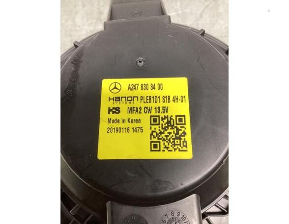 Interior Blower Motor MERCEDES-BENZ A-CLASS (W177), MERCEDES-BENZ CLA (C118)