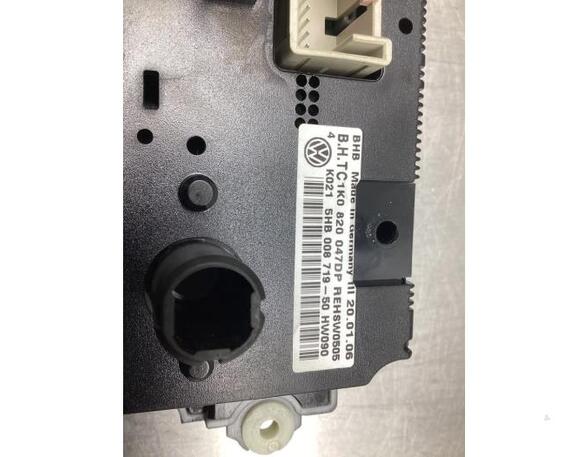 Heating & Ventilation Control Assembly VW GOLF V (1K1), VW GOLF VI (5K1)