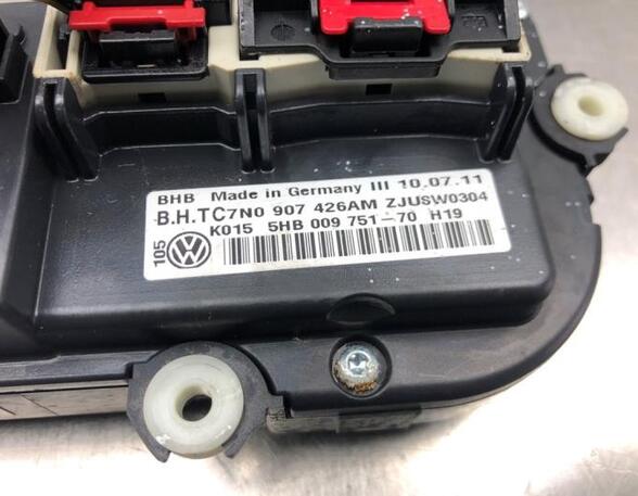 Heating & Ventilation Control Assembly VW TOURAN (1T1, 1T2)