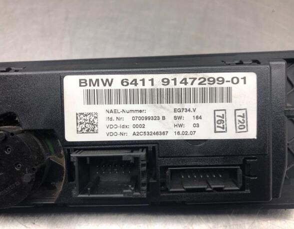 Heating & Ventilation Control Assembly BMW 3 (E90)