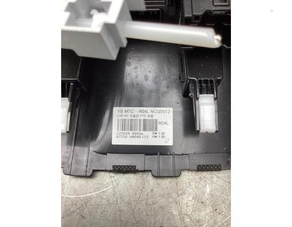 Heating & Ventilation Control Assembly KIA RIO IV (YB, SC, FB)