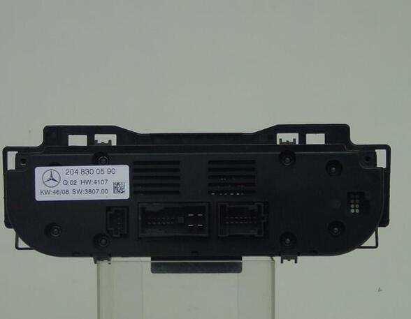 Heating & Ventilation Control Assembly MERCEDES-BENZ C-CLASS (W204), MERCEDES-BENZ C-CLASS T-Model (S204)