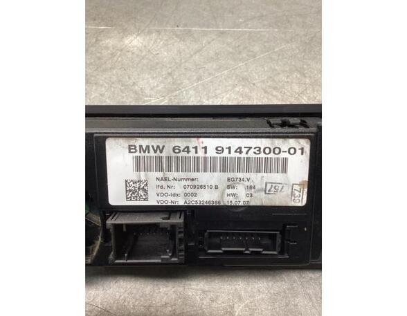 Heating & Ventilation Control Assembly BMW 3 Coupe (E92), BMW 3 Touring (E91)