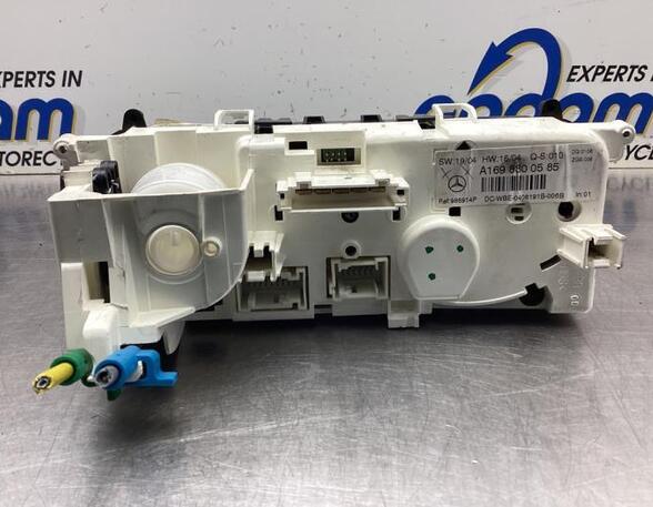 Heating & Ventilation Control Assembly MERCEDES-BENZ A-CLASS (W169)