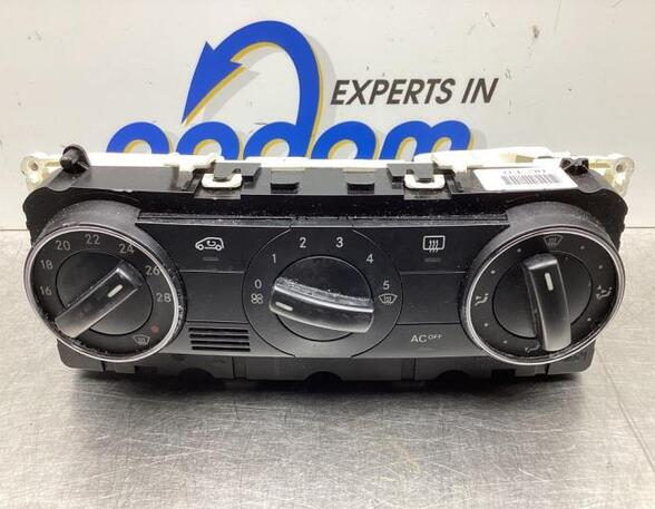 Heating & Ventilation Control Assembly MERCEDES-BENZ A-CLASS (W169)