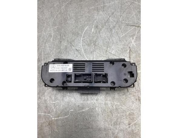 Heating & Ventilation Control Assembly MERCEDES-BENZ C-CLASS (W204), MERCEDES-BENZ C-CLASS T-Model (S204)