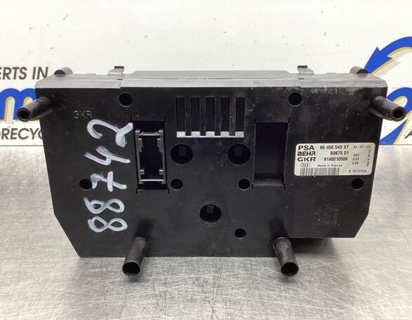 Heating & Ventilation Control Assembly CITROËN XSARA PICASSO (N68)