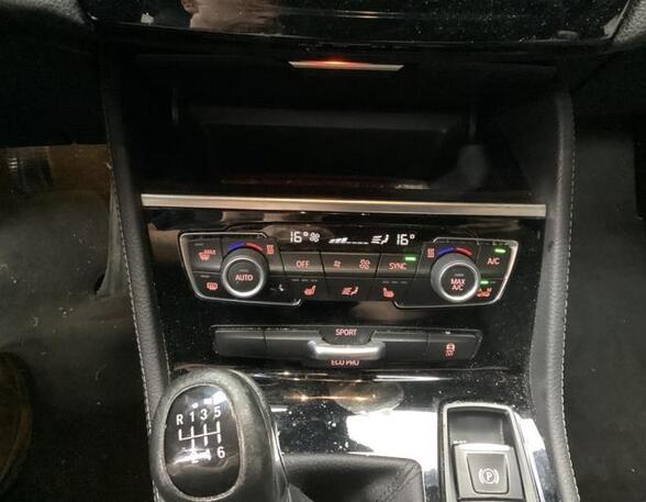 Bedieningselement verwarming & ventilatie BMW 2 Active Tourer (F45)