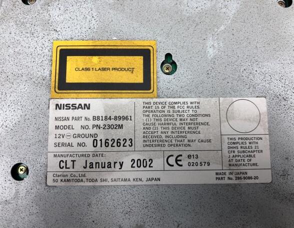 CD-changer NISSAN ALMERA II Hatchback (N16)