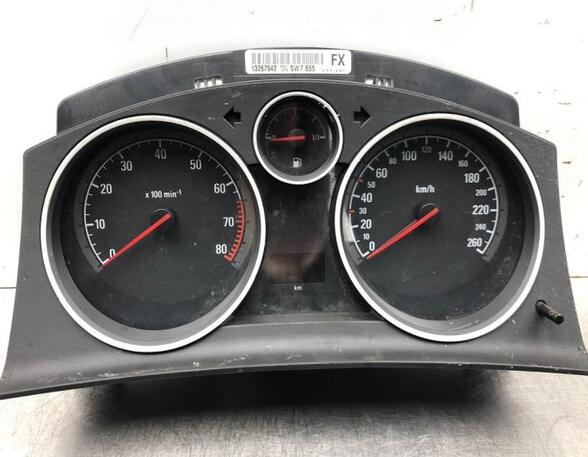 Tachometer (Revolution Counter) OPEL ASTRA H (A04)