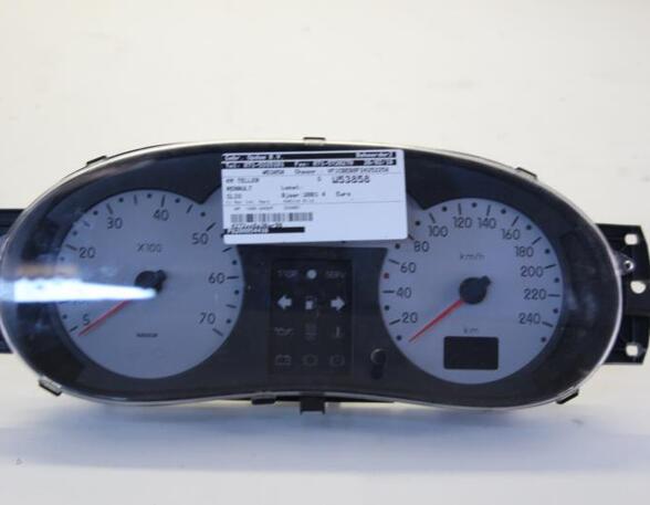 Tachometer (Revolution Counter) RENAULT CLIO II (BB_, CB_), RENAULT THALIA I (LB_)