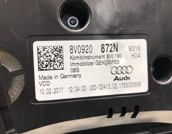 Toerenteller AUDI A3 Sportback (8VA, 8VF)