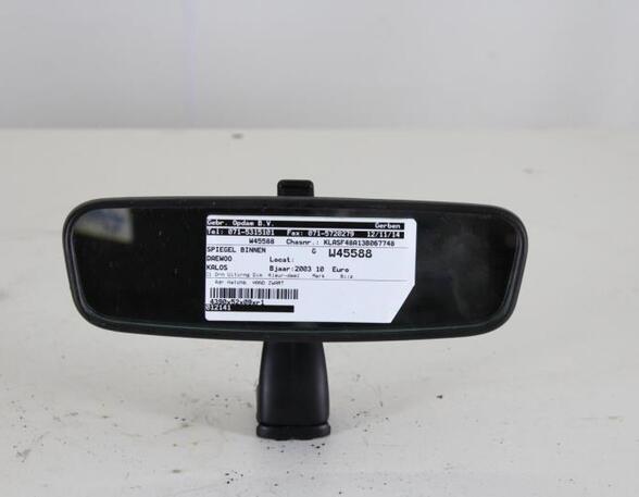 Interior Rear View Mirror CHEVROLET KALOS, DAEWOO KALOS (KLAS)