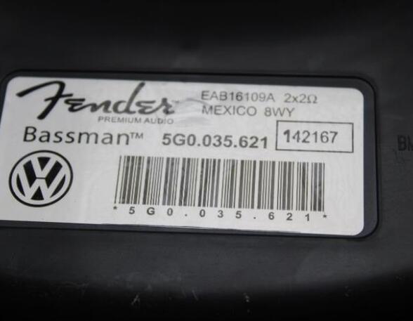 Loudspeaker VW UP! (121, 122, BL1, BL2, BL3, 123), VW LOAD UP (121, 122, BL1, BL2)