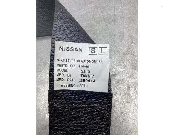 Safety Belts NISSAN NOTE (E12)