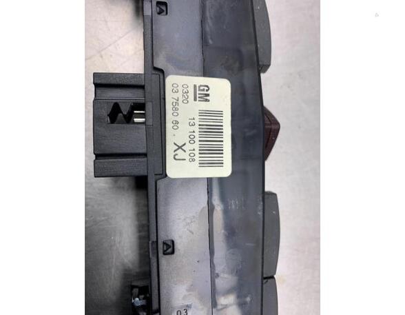 Switch for hazard light OPEL ZAFIRA / ZAFIRA FAMILY B (A05)