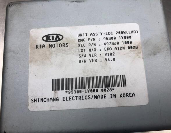 Control unit for door drawing support KIA PICANTO (TA)