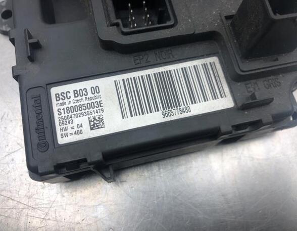 Control unit for trailer coupling PEUGEOT 207 (WA_, WC_)