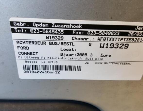 
Hecktür links Ford Transit Connect P*2 XXXXX P8350772
