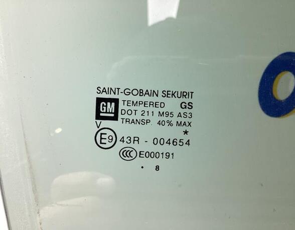 Door Glass OPEL CORSA E (X15)