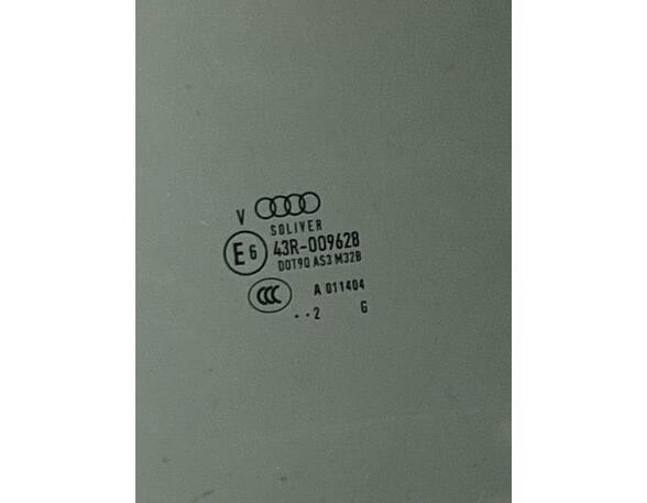 Door Glass AUDI A1 Sportback (8XA, 8XF), AUDI A1 (8X1, 8XK)