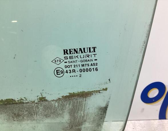 Door Glass RENAULT CLIO II (BB_, CB_), RENAULT CLIO III (BR0/1, CR0/1), RENAULT THALIA I (LB_)