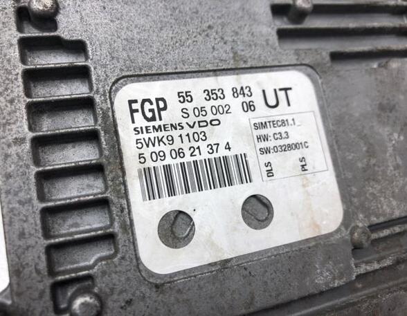 Steuergerät Motor Opel Zafira B A05 55354744 P21063158