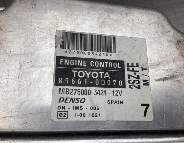 Control unit for engine TOYOTA YARIS (_P1_)