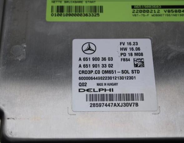 Regeleenheid motoregeling MERCEDES-BENZ SPRINTER 5-t Platform/Chassis (906)