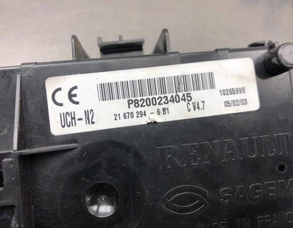 Control unit for engine RENAULT CLIO II (BB_, CB_)