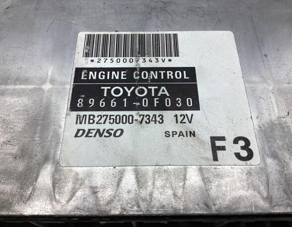 Control unit for engine TOYOTA COROLLA Verso (ZER_, ZZE12_, R1_)