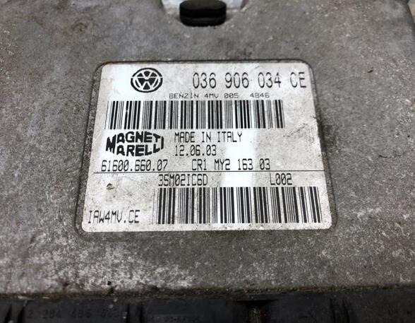 Control unit for engine VW LUPO (6X1, 6E1)