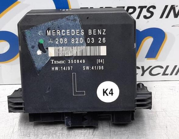 Centrale vergrendeling MERCEDES-BENZ CLK (C208)