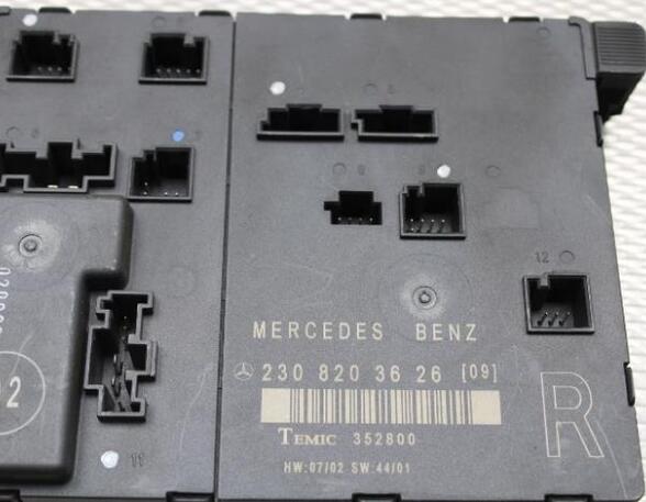 Central Locking System MERCEDES-BENZ SL (R230)