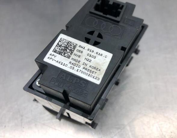 Radio schakelaar AUDI A4 (8W2, 8WC, B9), AUDI A4 (8K2, B8)