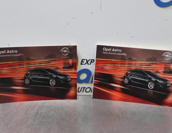 Operation manual OPEL ASTRA J (P10), OPEL ASTRA J Sports Tourer (P10)