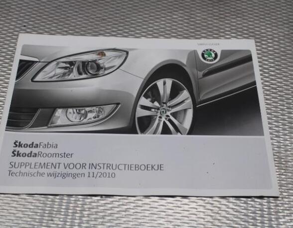 Handleiding SKODA ROOMSTER (5J7), SKODA ROOMSTER Praktik (5J)