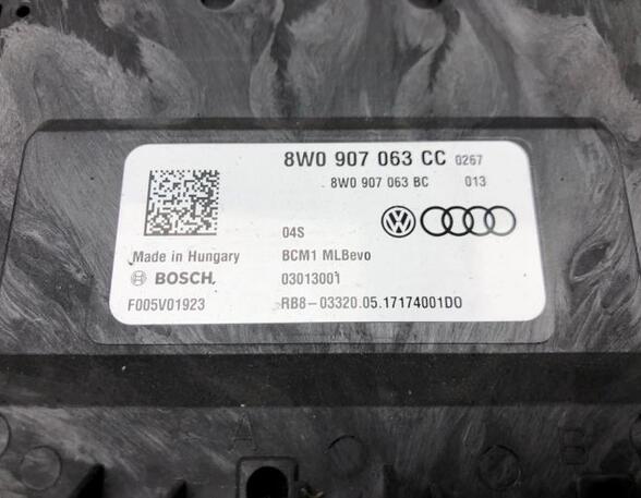 Control unit central electric (BCM) AUDI A4 (8K2, B8), AUDI A4 (8W2, 8WC, B9)