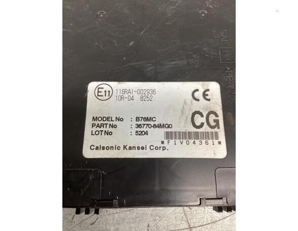 Control unit central electric (BCM) SUZUKI CELERIO (LF)