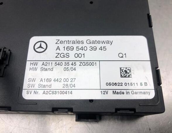 Control unit gateway MERCEDES-BENZ B-CLASS (W245)