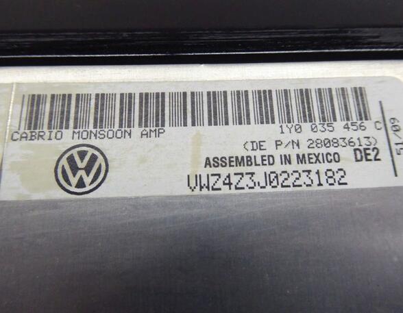 Audio Amplifier VW New Beetle Cabriolet (1Y7)