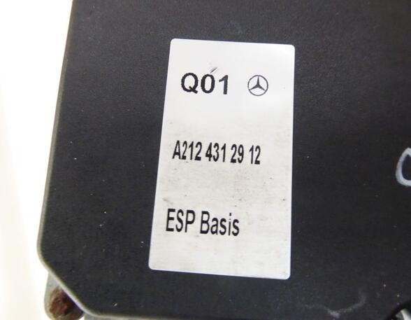 Abs Hydraulic Unit MERCEDES-BENZ E-CLASS (W212)