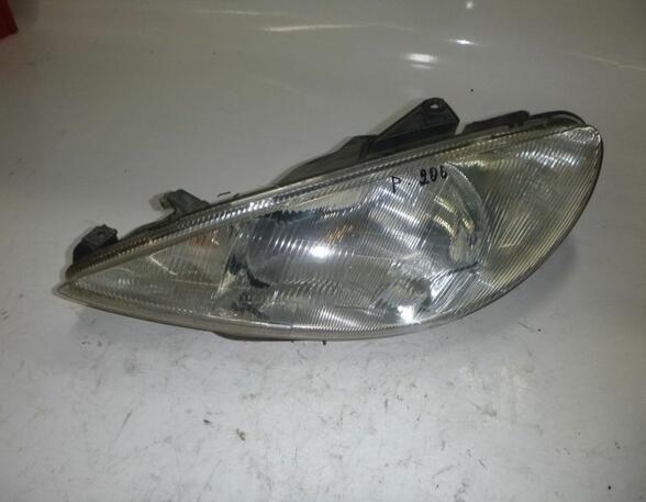 Headlight PEUGEOT 206 Schrägheck (2A/C)