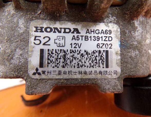 Lichtmaschine  HONDA JAZZ II (GD  GE2  GE3) 1.2I-DSI 57 KW