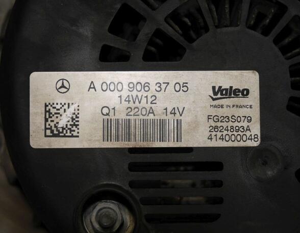 Alternator MERCEDES-BENZ E-CLASS T-Model (S212)