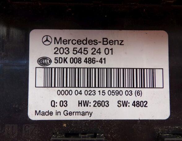 Sicherungskasten  MERCEDES-BENZ C-KLASSE (W203) C 200 KOMPRESSOR 120 KW