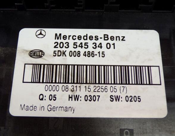 Sicherungskasten  MERCEDES-BENZ C-KLASSE (W203) C 220 CDI 105 KW