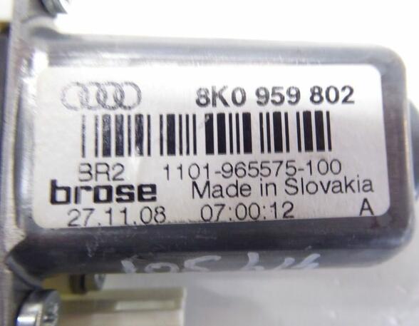 Electric Window Lift Motor AUDI A4 (8K2, B8)