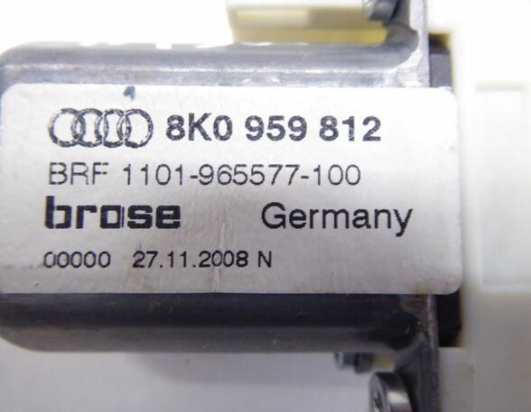 Electric Window Lift Motor AUDI A4 (8K2, B8)