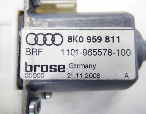 Electric Window Lift Motor AUDI A4 (8K2, B8)